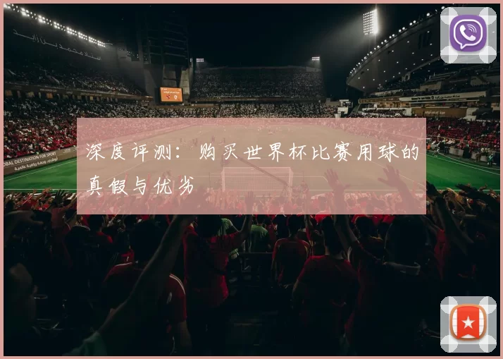 深度评测:购买世界杯比赛用球的真假与优劣