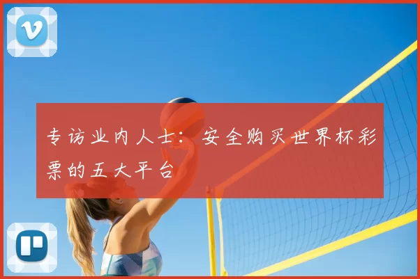 专访业内人士:安全购买世界杯彩票的五大平台